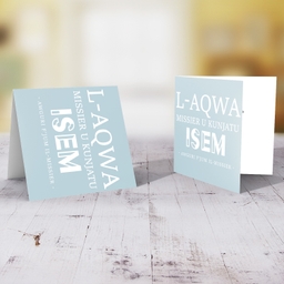 Father's day card for the best dad and father in law in Maltese (Personalisable)