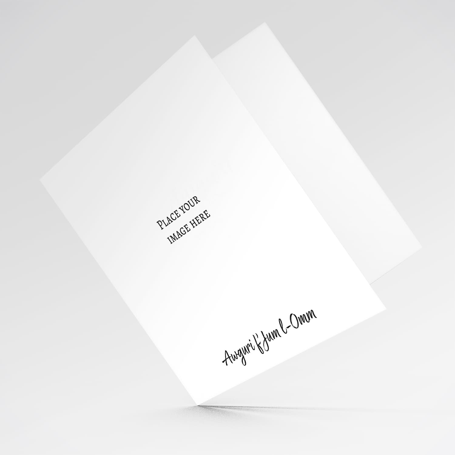 Full image square photo card with Happy Mother's Day at the bottom in Maltese