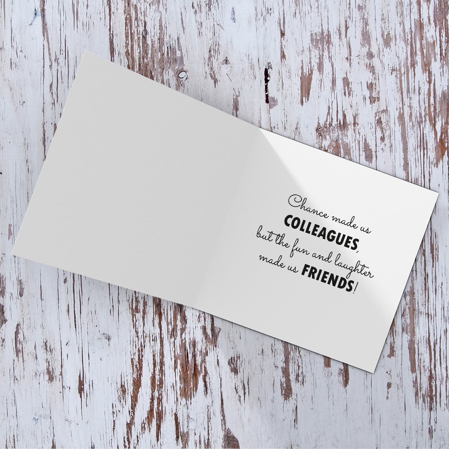 Funny farewell / Good Luck card in English (Personalisable)