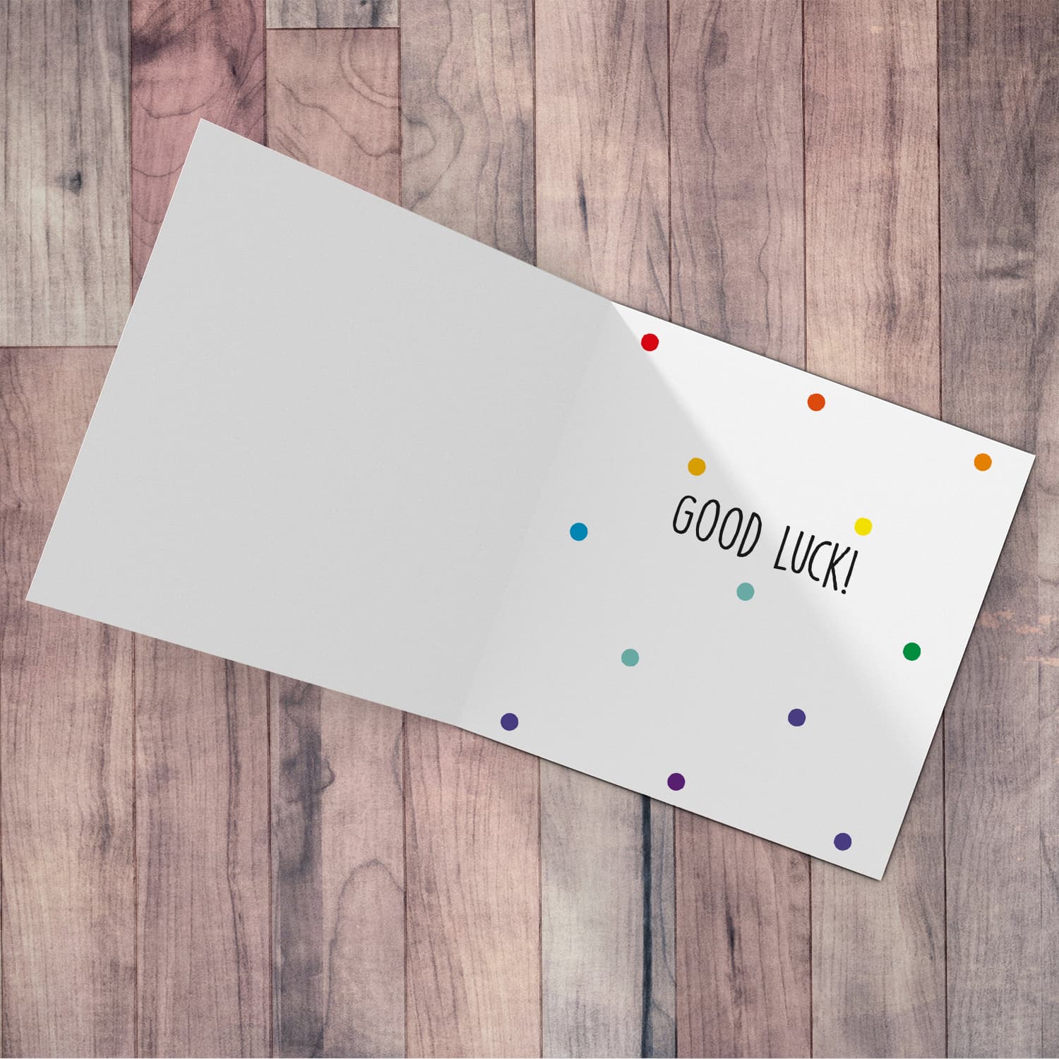 Good luck / Retirement / Farwell card in English