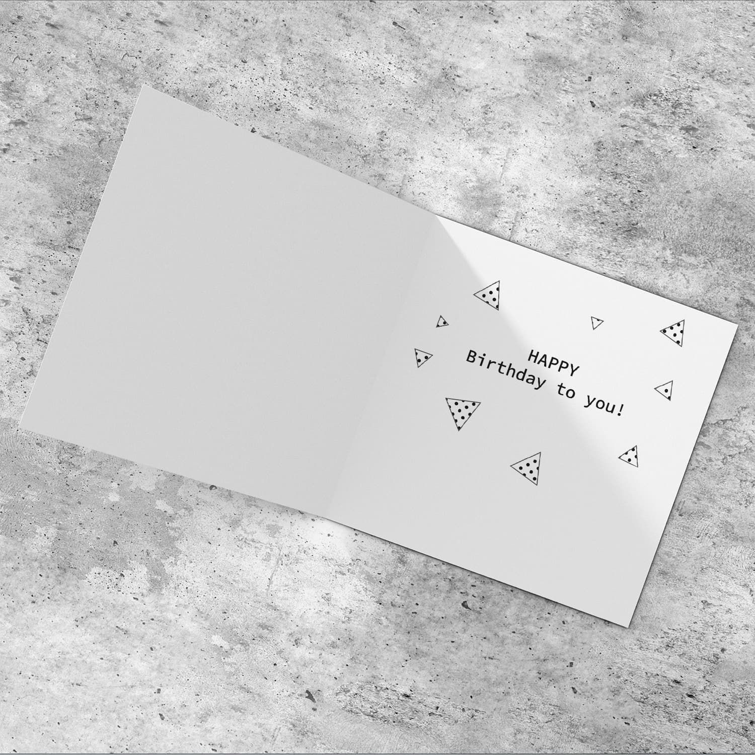 Colourful wording birthday card for dad in English