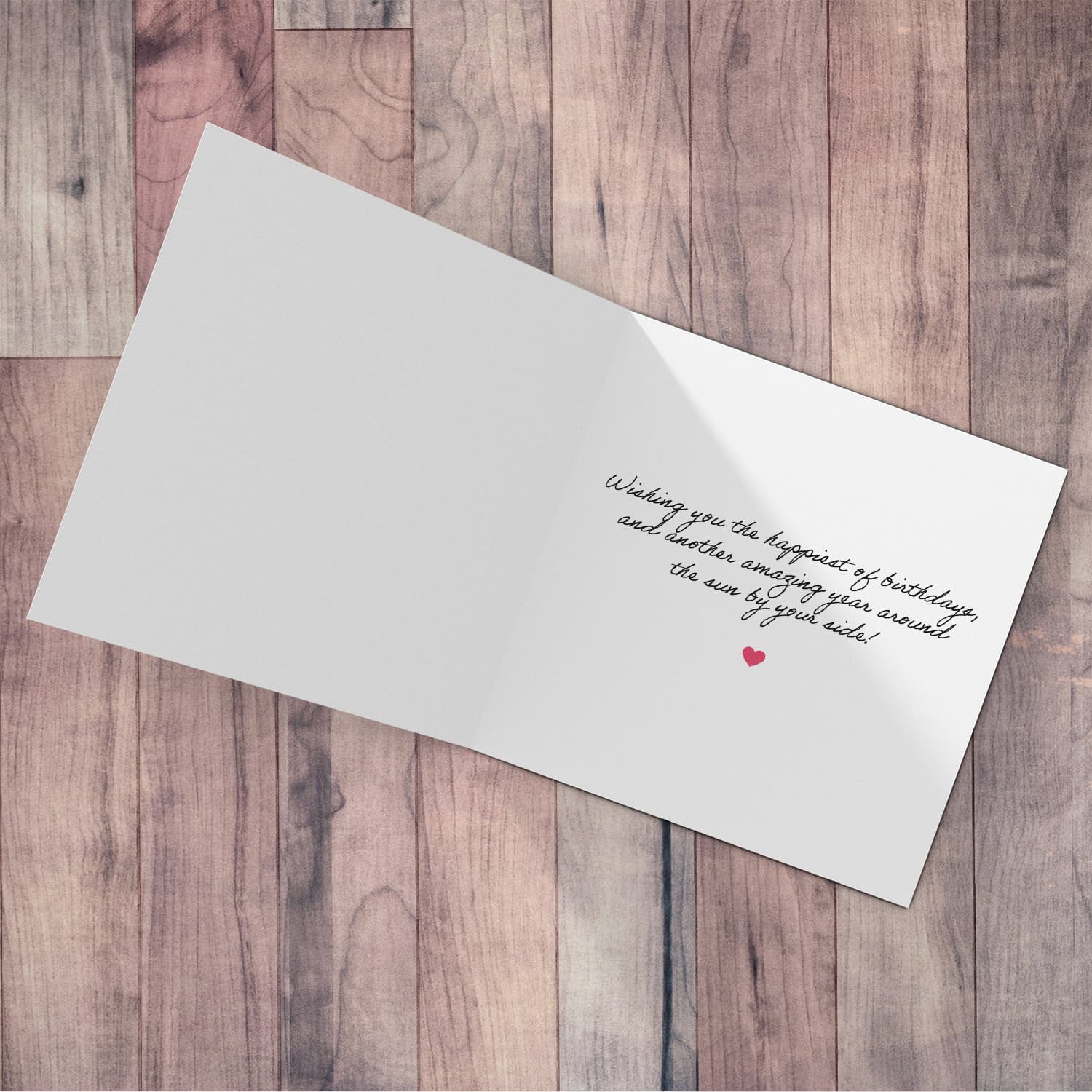 Dog repetitive pattern birthday card in English
