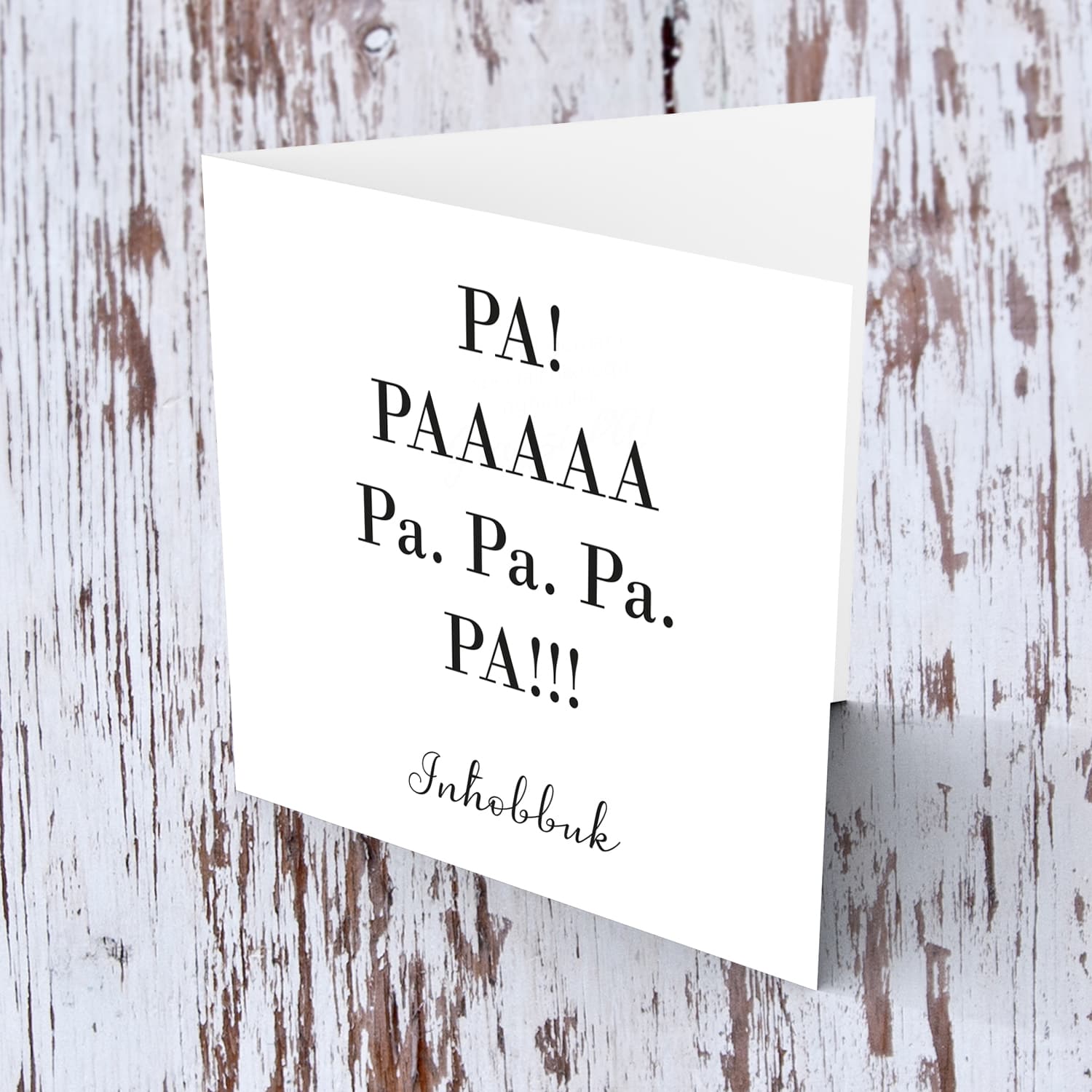 Funny father's day card in Maltese (Plural)