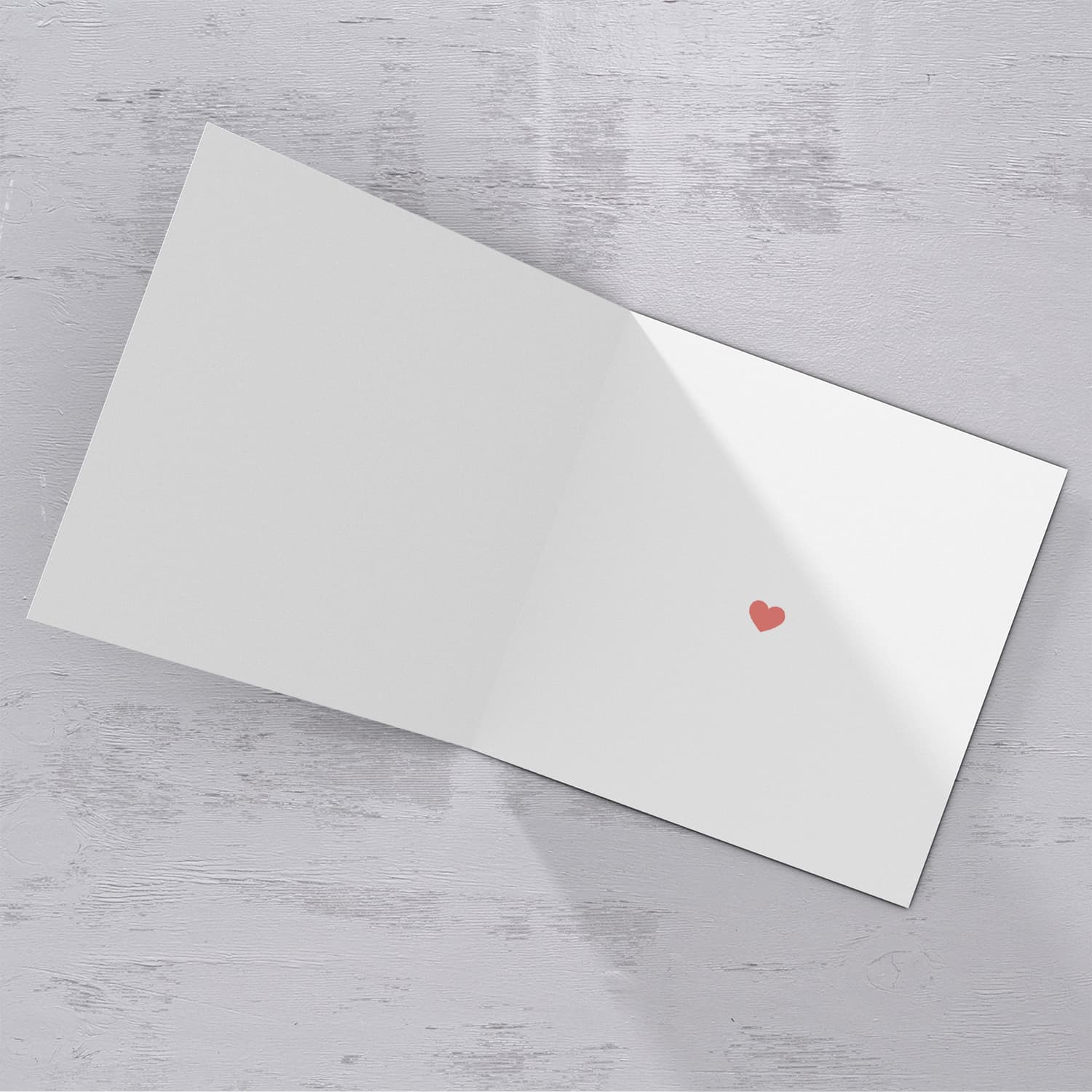 Minimalist blue flowers card - sending extra hugs and prayers your way