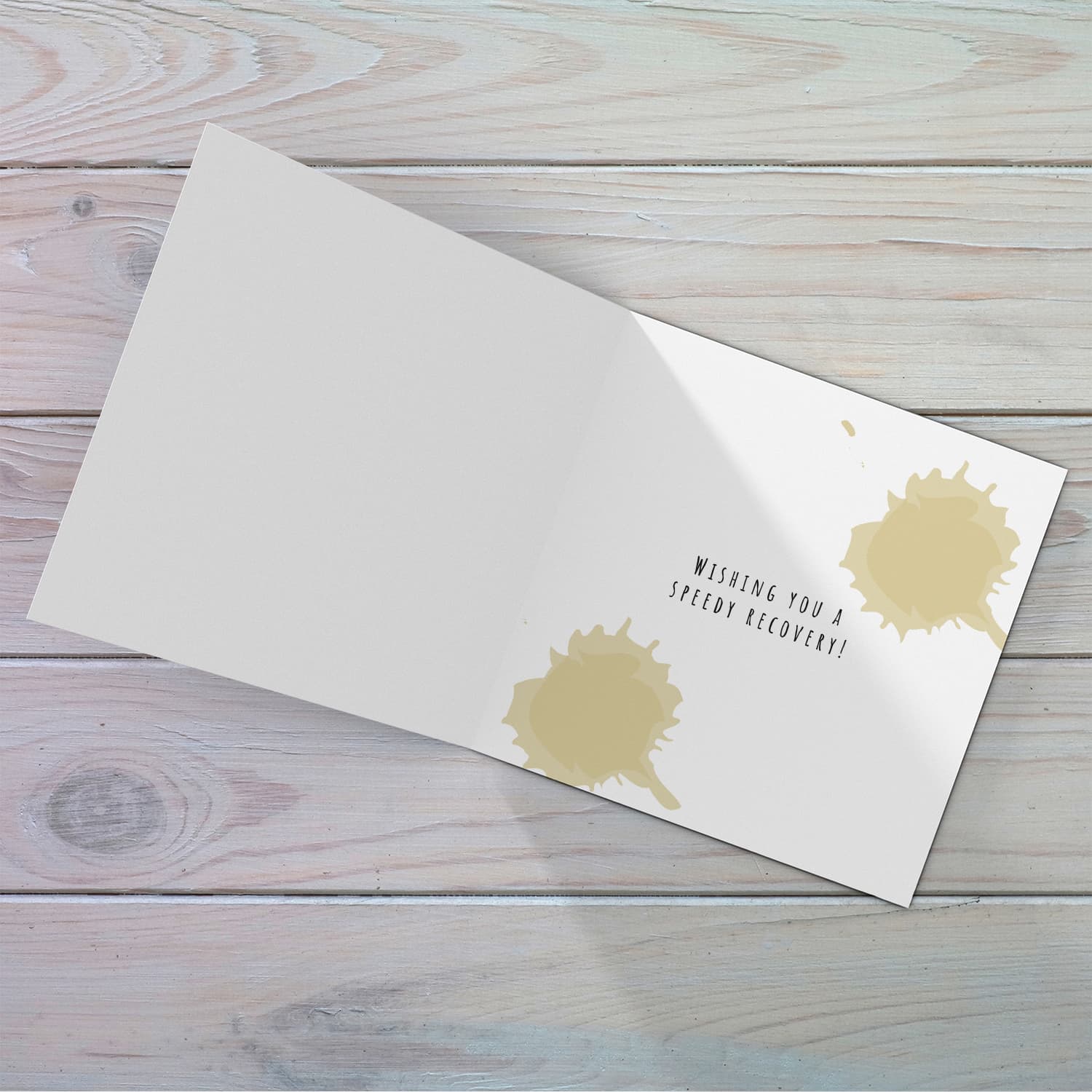 Get well soon card for Boss 