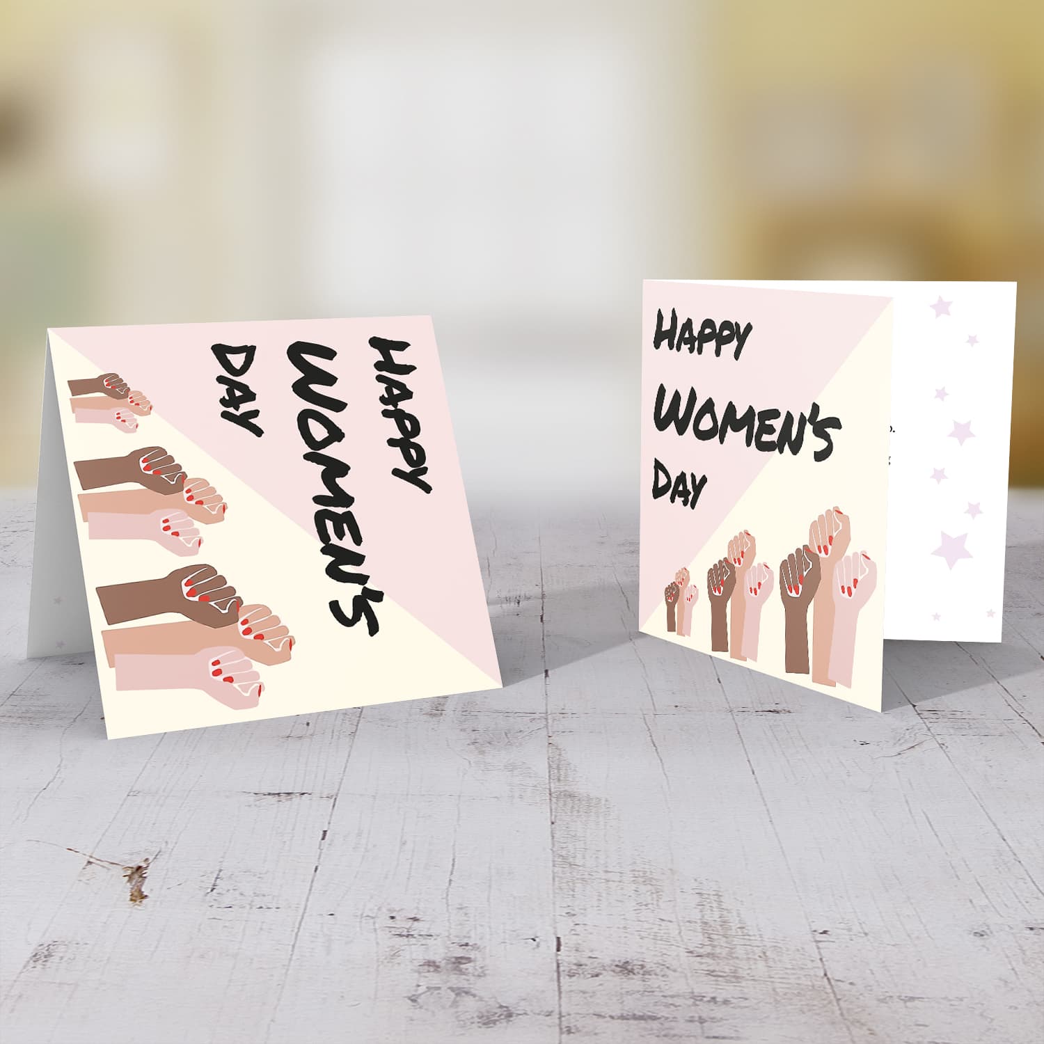 Happy Women's Day Card in English 