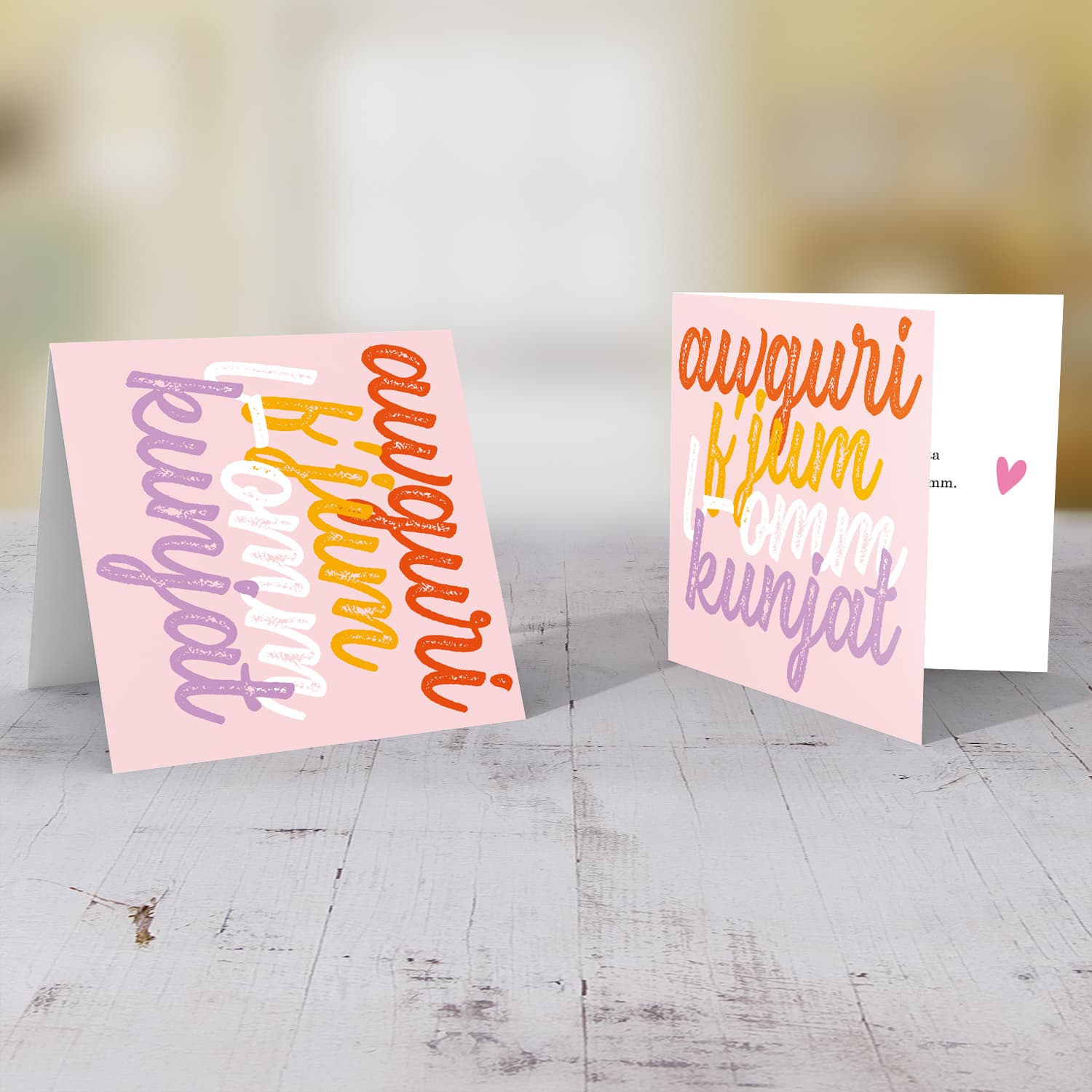 Colourful wording Mother's Day card for Mother-in-law in Maltese