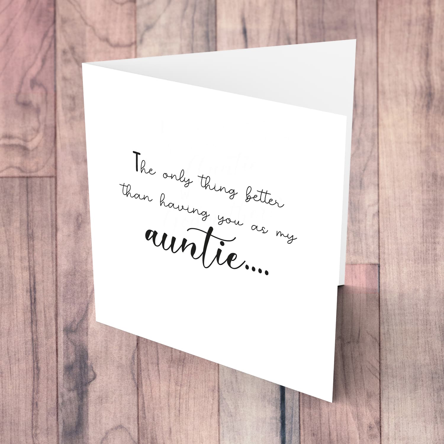 Will you be my Godmother minimalist card in English