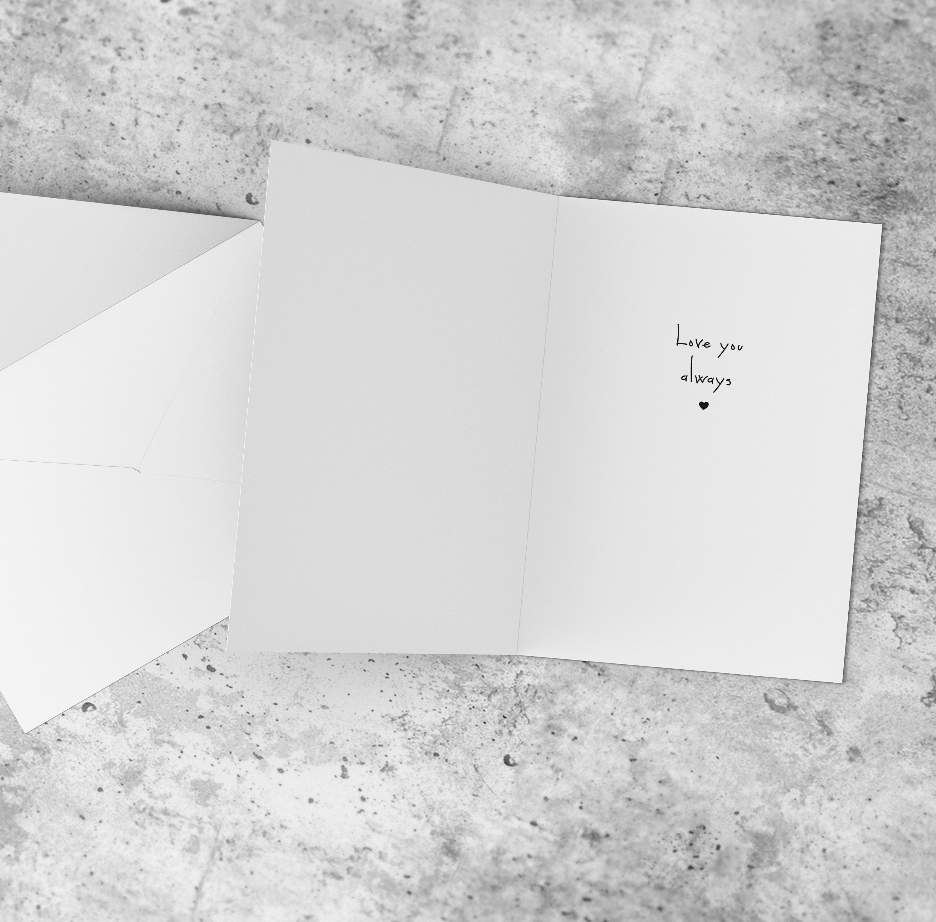 A beautiful floral Mother's day card featuring a funny message in English 