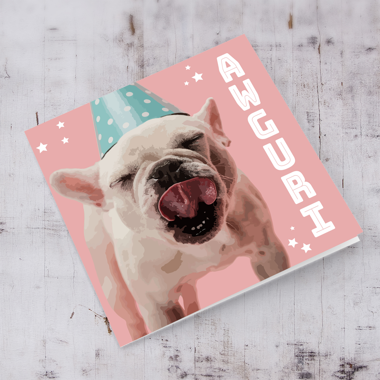 birthday card maltese birthday cake