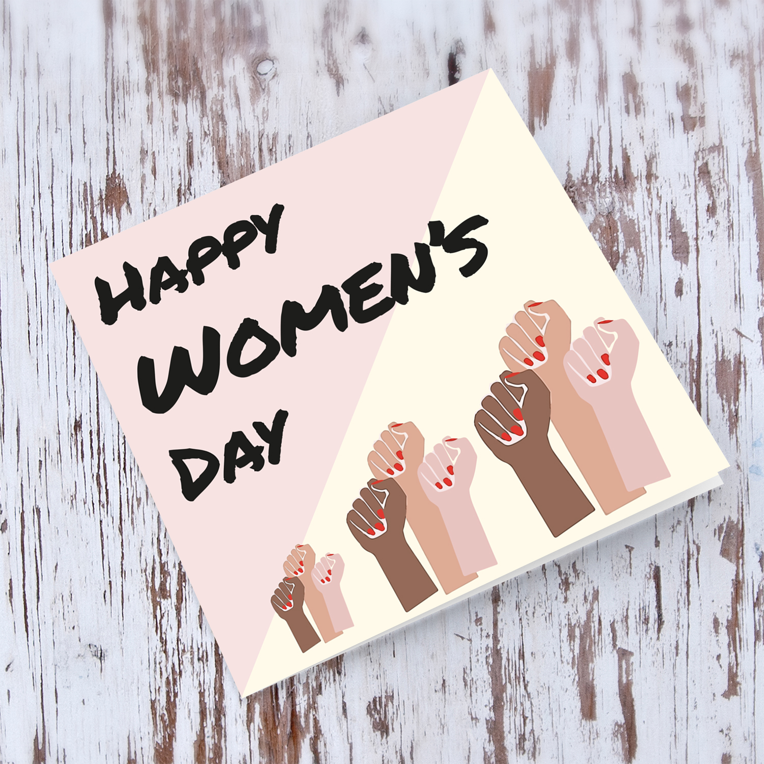 Happy Women's Day Card in English