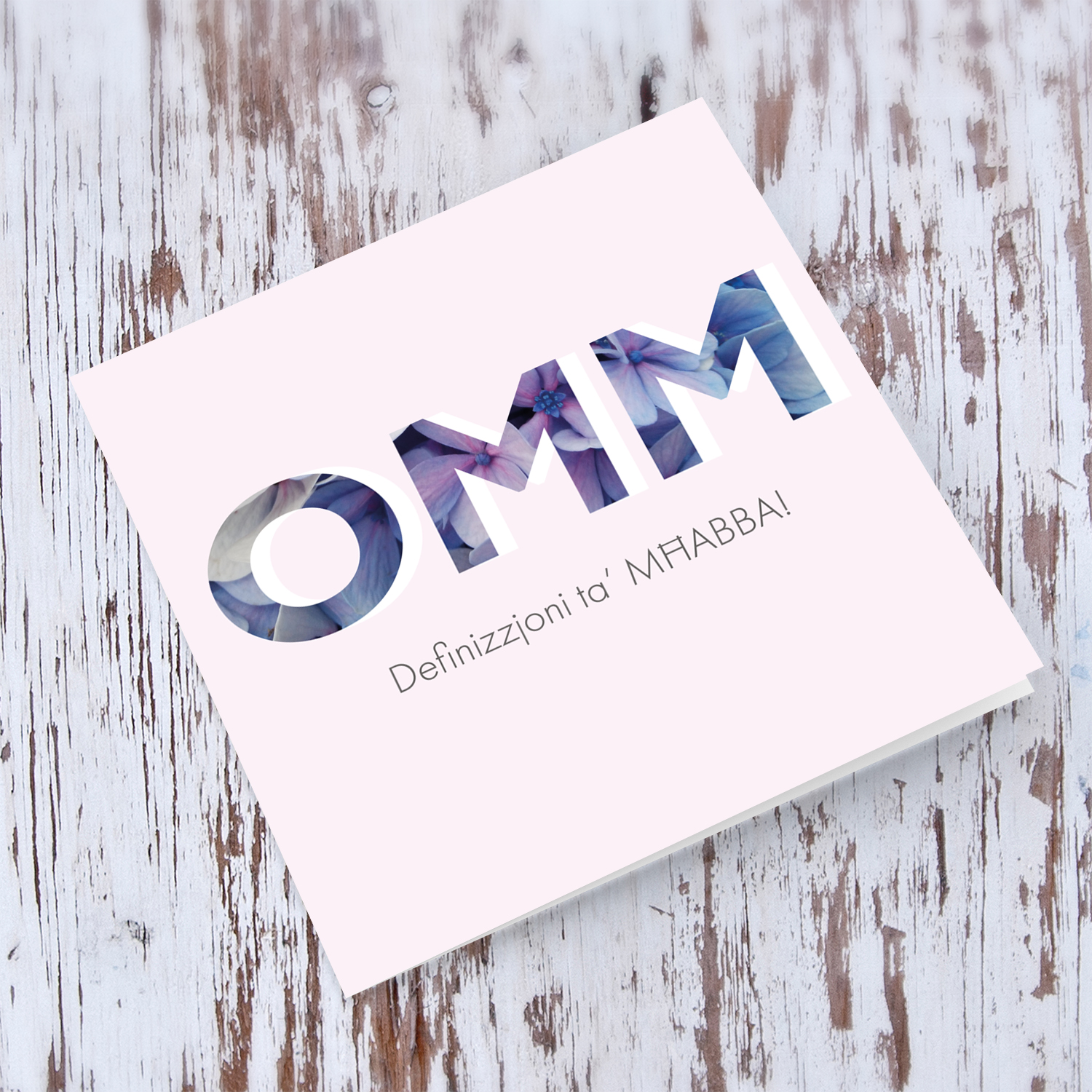 Definition of a mother is love Mother's Day card in Maltese