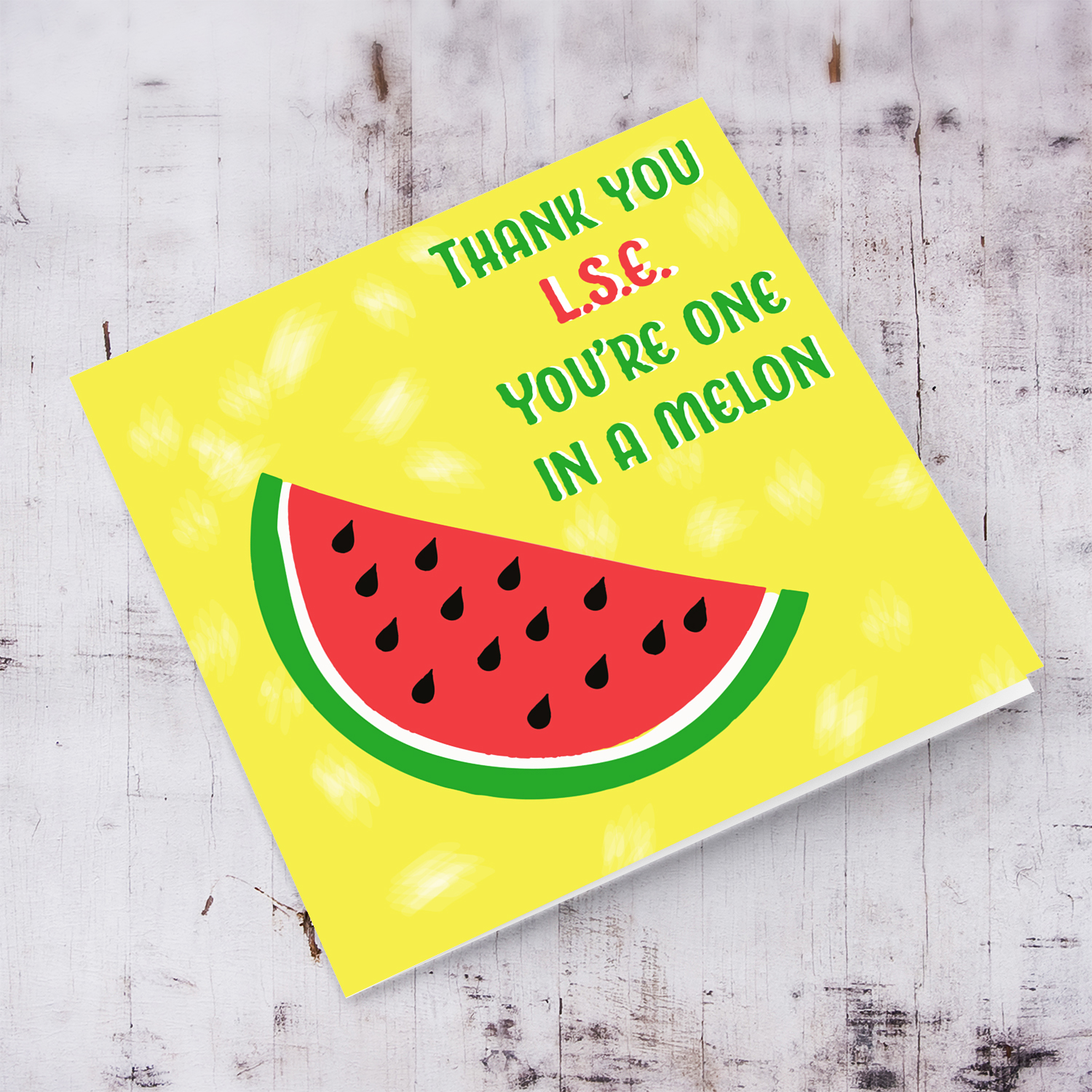 Thank you LSE you're one in a melon